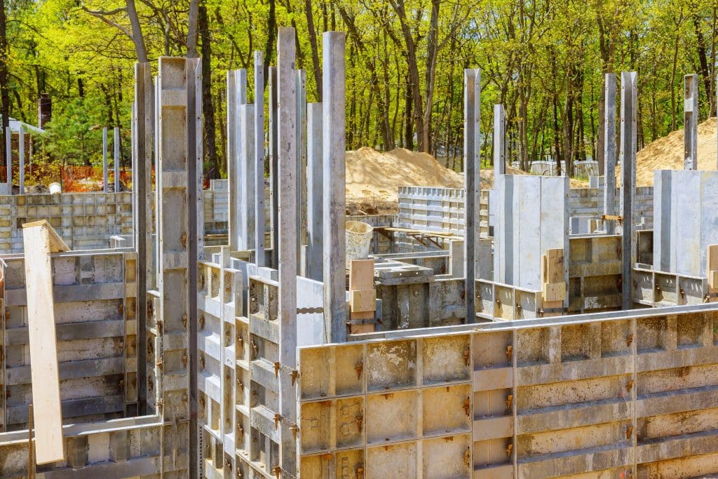 types of concrete forms