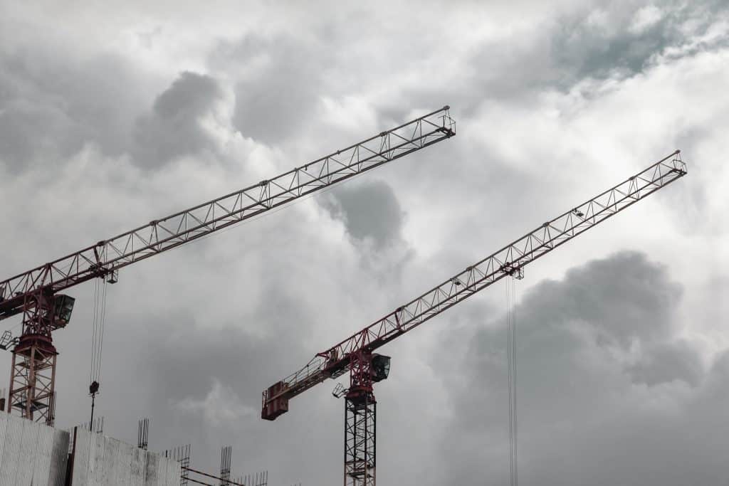weather at construction project site